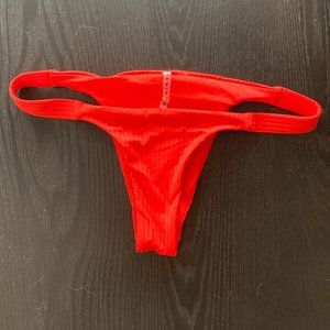 Itty Bitty Red Bikini Bottoms